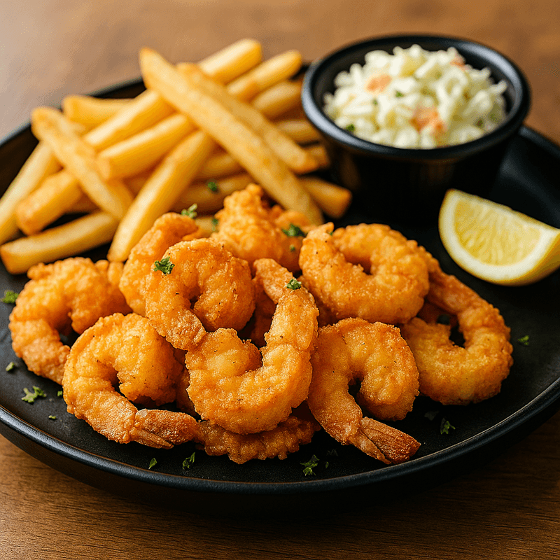 Fresh shrimp pan-seared blackened or fried, Jupiter FL seafood restaurant